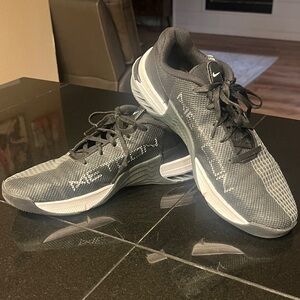 Nike Black and White Metcon Mesh Sneakers